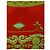 Versace Atelier Foulard in seta rosso e oro D'oro - vista 4