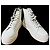 Autre Marque Eytys Kibo Sneakers Alte in Pelle Bianca Bianco - vista 5