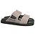 Sandali Emporio Armani in camoscio beige da uomo