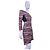Missoni Vestido estampado zigzag Castaño Negro Rosa Beige - vista 2