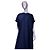 Autre Marque Sophie D'Hoore Seidenkleid Navy Dunkelblau - Ansicht 2