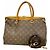 Borsa Louis Vuitton Monogram Pallas in Saffron D'oro