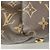 Borsa Louis Vuitton Monogram Pallas in Saffron D'oro - vista 11