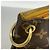 Borsa Louis Vuitton Monogram Pallas in Saffron D'oro - vista 9