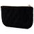 Pochette Chanel Black Small Quilted Velvet Medallion con zip Nero - vista 2