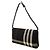 Borsa a tracolla Burberry Black Exploded Check Wool Fringe Shoulder Bag Nero - vista 2