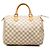Louis Vuitton White Damier Azur Speedy 30 Bianco