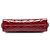 Clutch Chanel Red CC Quilted Patent Timeless Rosso Bordò - vista 3