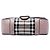 Burberry Pink Small Haymarket Check Nylon e pelle Dickens Crossbody Rosa - vista 3