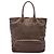 Fendi Brown Zucchino Canvas Chef Shopping Tote Braun Hellbraun
