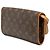 Louis Vuitton Marrone Monogram Pochette Twin GM - vista 2