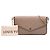 Pochette Felicie Louis Vuitton in pelle Empreinte Monogram beige - vista 7