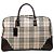 Borsa da viaggio in tela Burberry Beige House Check