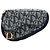 Pochette Saddle in tela Blue Diorissimo Blu navy