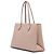 Twist Borsa Tote Lockme Shopper in pelle marrone Louis Vuitton Carne - vista 2