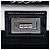 Chanel Black Striped Canvas Reissue 2.55 Single Flap - vista 5