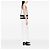 Chanel Black Striped Canvas Reissue 2.55 Single Flap - vista 6