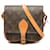 Louis Vuitton Brown Monogram Cartouchiere PM