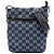 LOEWE Sac bandoulière en toile enduite Blue Anagram Bleu
