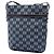 LOEWE Sac bandoulière en toile enduite Blue Anagram Bleu - vue 2