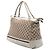 Borsa Mayfair in tela GG beige di Gucci - vista 2