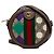Gucci Beige GG Supreme Web Ophidia Stampa Grafica Borsa a Tracolla Rotonda