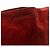 Borsa a tracolla Chanel in scamosciato rosso Bordò - vista 5