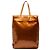 Louis Vuitton Marrone Monogram Vernis Reade MM Bronzo
