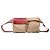 Borsa a tracolla Gucci Beige GG Canvas Web Double Pocket