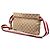 Borsa a tracolla Gucci Beige GG Canvas Web Double Pocket - vista 2