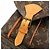 Zaino Louis Vuitton Monogram Montsouris GM M51135 da donna Marrone - vista 8
