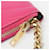 Portefeuille à pièces Cassandra V-stitch Yves Saint Laurent Rose  - vue 9