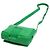 Borsa a tracolla in pelle verde Intrecciato Cassette Bottega Veneta - vista 2
