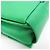 Borsa a tracolla in pelle verde Intrecciato Cassette Bottega Veneta - vista 4
