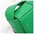 Borsa a tracolla in pelle verde Intrecciato Cassette Bottega Veneta - vista 7