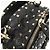 Valentino Garavani Lockstuds Spike Mini Backpack Schwarz - Ansicht 10