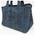 Borsa a tracolla e tote in denim da donna Prada Canapa B2439G Blu - vista 7