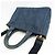 Borsa a tracolla e tote in denim da donna Prada Canapa B2439G Blu - vista 9