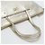 Borsa a mano da donna Salvatore Ferragamo Gancini AB-21 F651 - vista 12