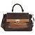 Borsa Salvatore Ferragamo Gancini Sophia Marrone Bronzo