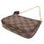 Borsa Louis Vuitton Damier Mini Pochette Accessoires T&B N58011 Damier ebene - vista 2