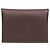 Tarjetero Calvi Duo en cuero Epsom marrón Hermès Castaño
