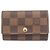 Louis Vuitton Damier Llavero 6 llaves N62630 Damier ebene