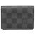 Portacarte da visita Louis Vuitton Envelope Nero