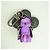 Vivienne Louis Vuitton Keyring Charm Black Purple - view 5