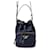 Borsa a mano Prada Duet Nylon e pelle Blu navy