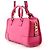 Borsa a mano in pelle Loewe Amazona 23 Rosa - vista 2