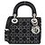 Mini borsa Lady Christian Dior Nero Bianco