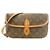 Borsa a tracolla Louis Vuitton Monogram Gibeciere PM M42248 Marrone