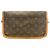 Borsa a tracolla Louis Vuitton Monogram Gibeciere PM M42248 Marrone - vista 2